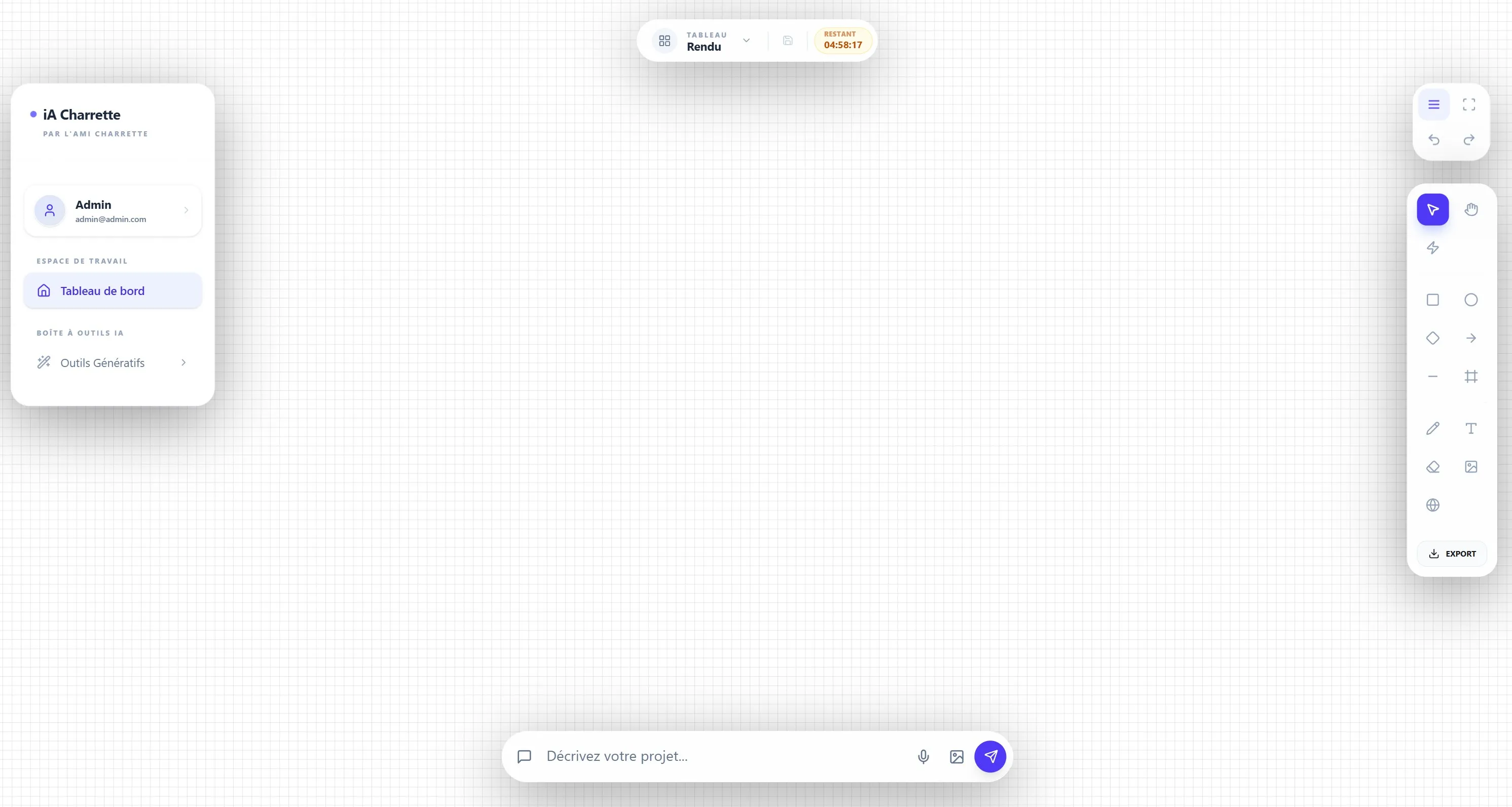Grouillot PaperBoard - Interface